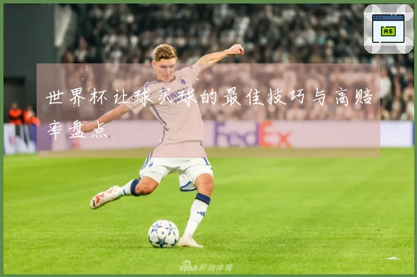 世界杯让球买球的最佳技巧与高赔率盘点