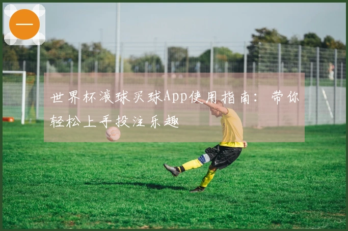 世界杯滚球买球App使用指南：带你轻松上手投注乐趣